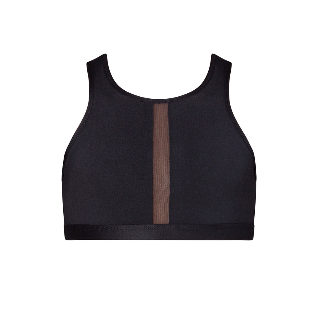 Tate Panelled Crop Top - Girls - The Stage Shop