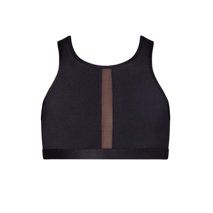 Tate Panelled Crop Top - Girls - The Stage Shop