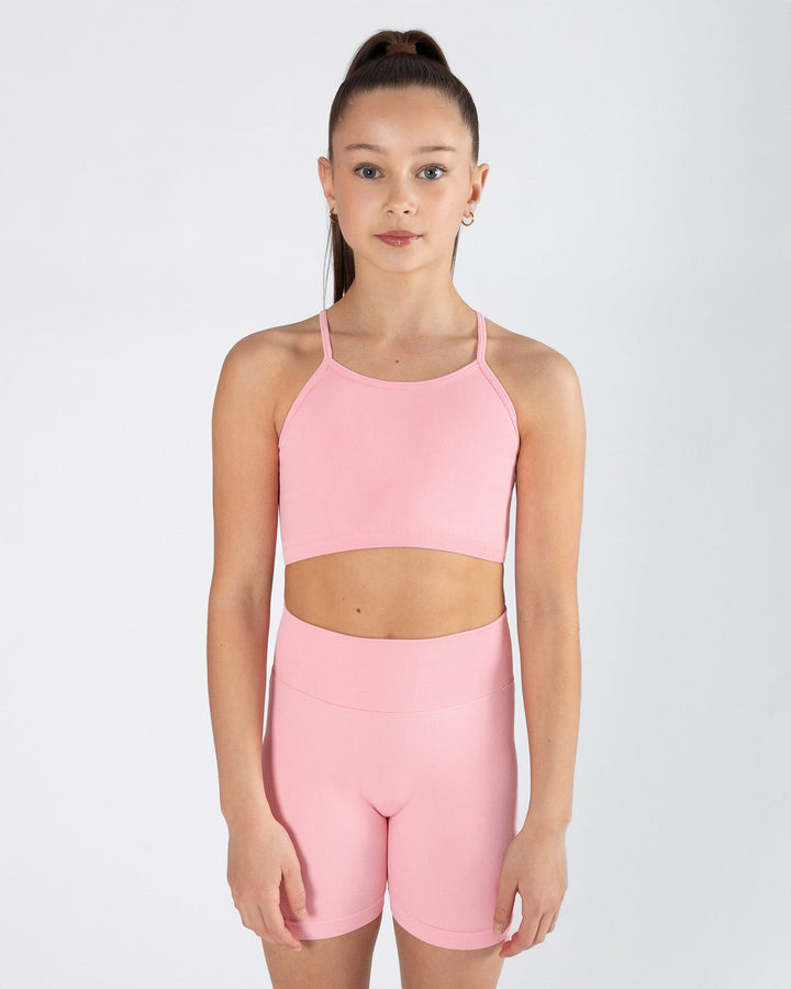 Seamless Cropped Singlet - Girls