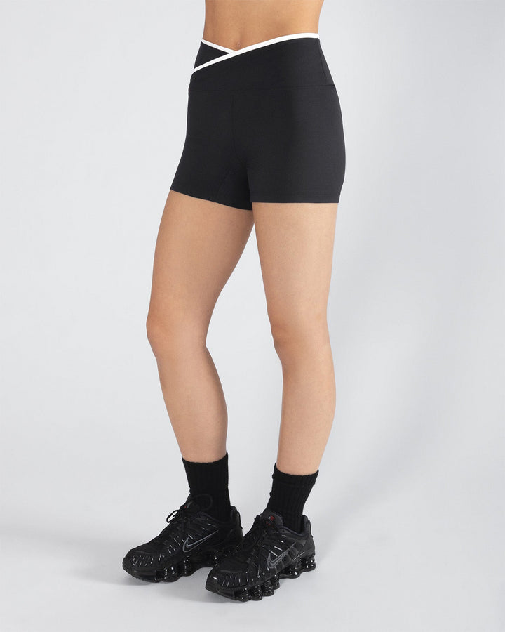 Noir Colette Cross Front Short - Women/Girls