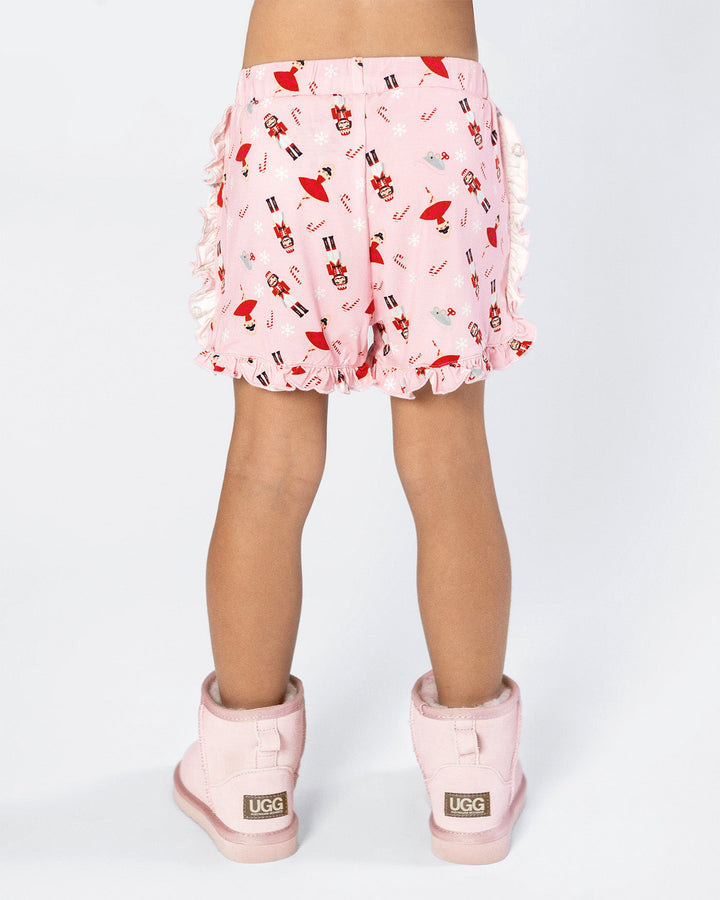 Christmas Frill Pyjama Set - Girls