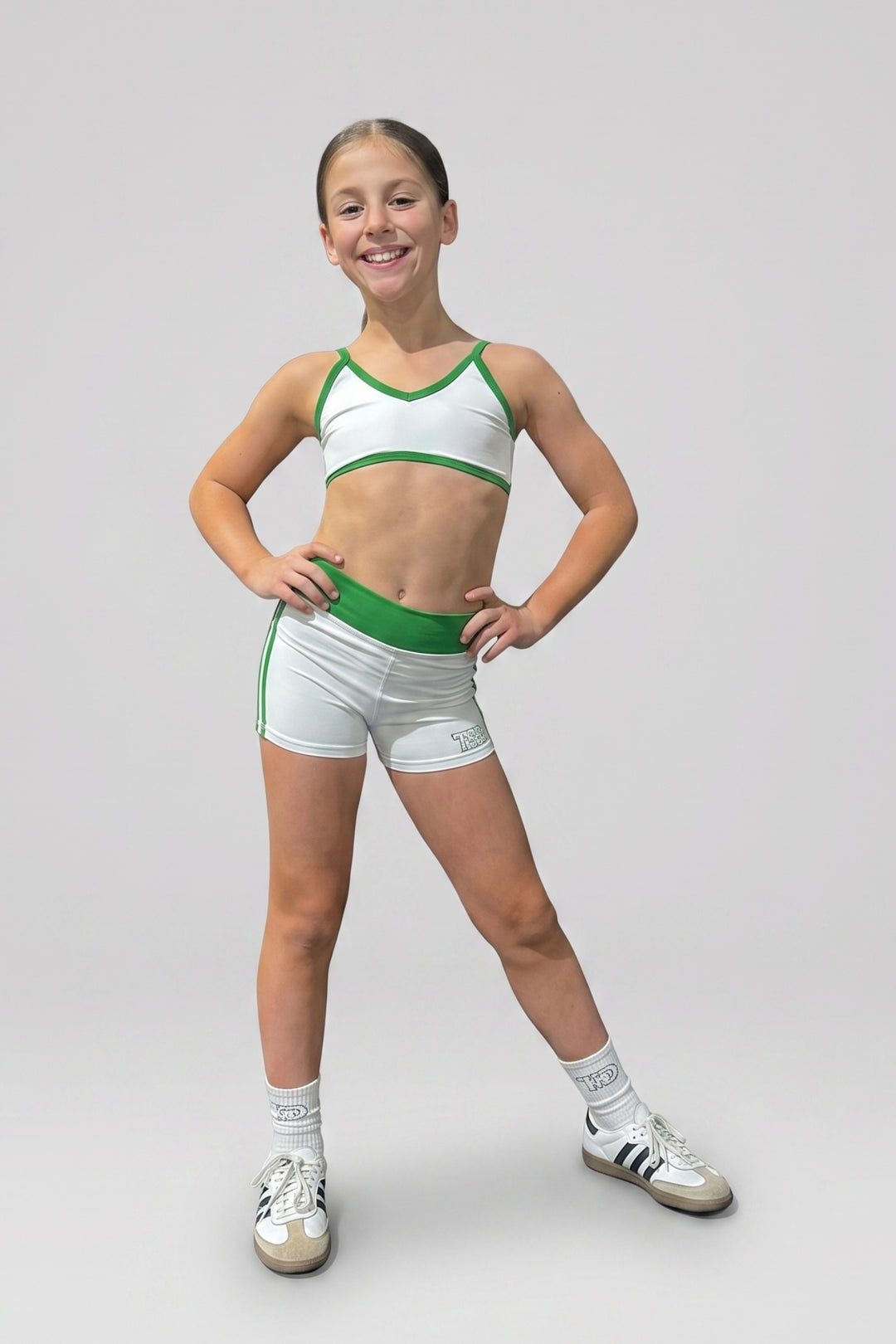 Retro Vibe Crop &amp; Short Set