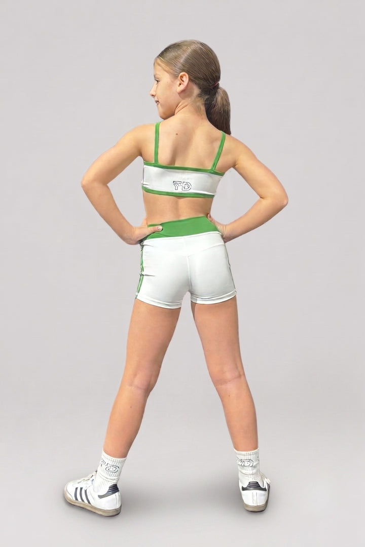 Retro Vibe Crop &amp; Short Set