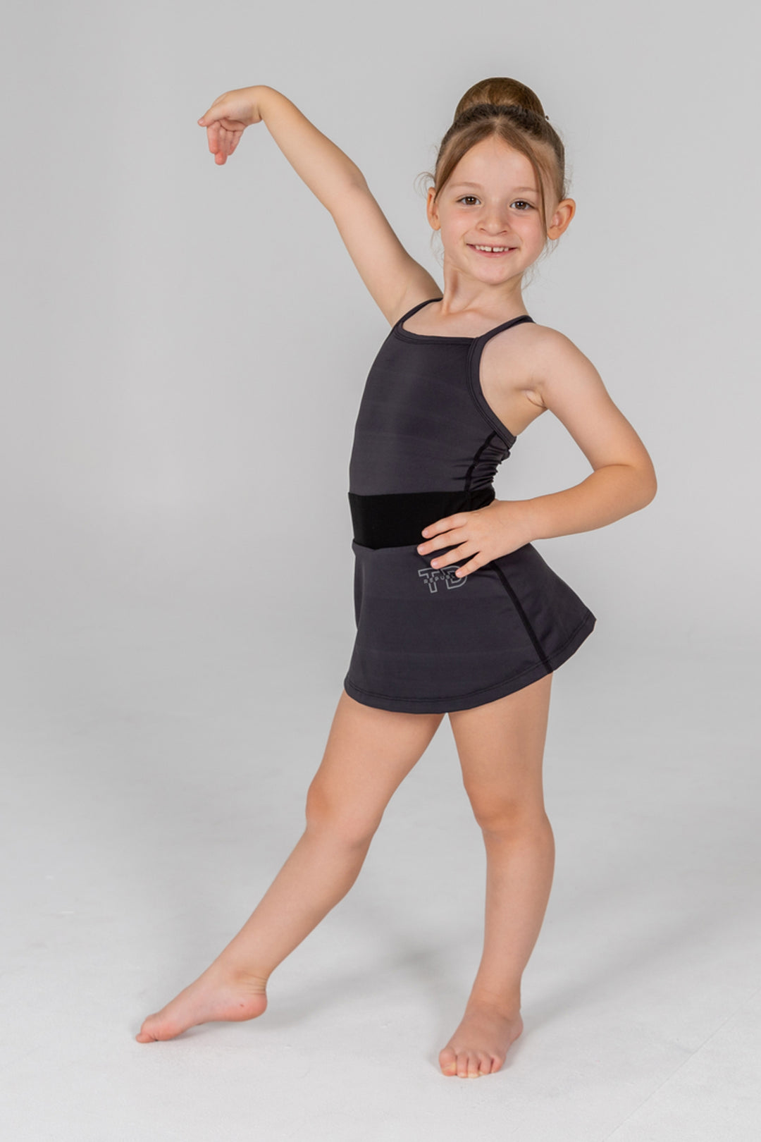 Midnight Tendu Dance Dress - Girls