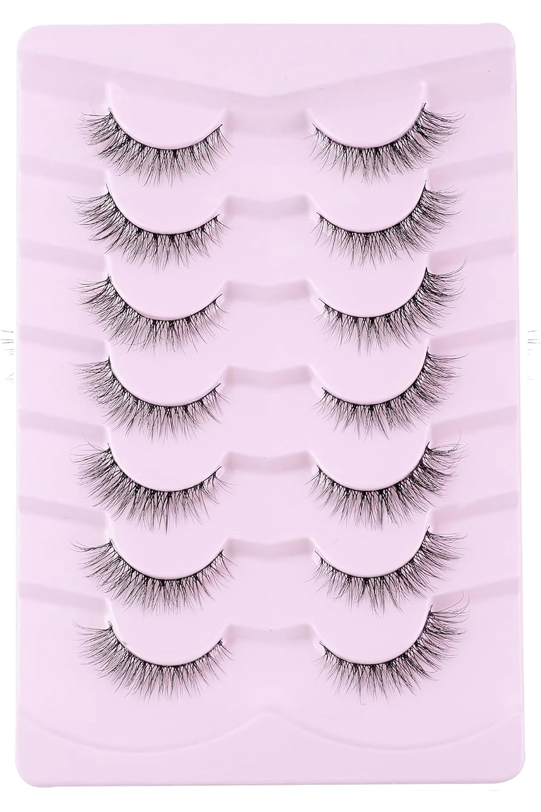Wispy False Eyelashes - 7-Pair Pack