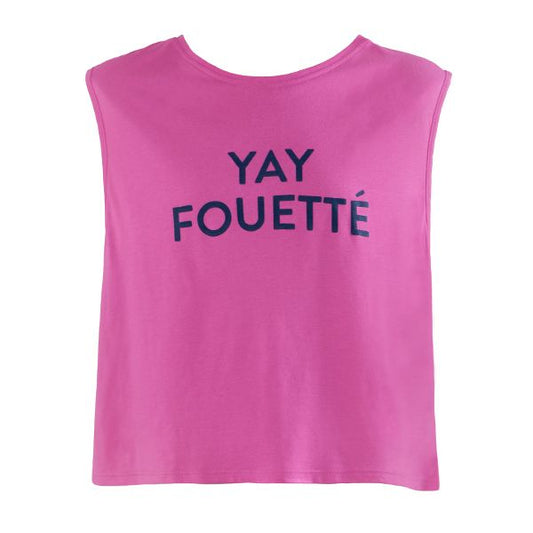 'Yay Fouette' Riley Crop - The Stage Shop