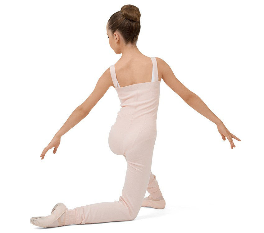 Grey Repetto Girls Overall with Large Straps - The Stage Shop