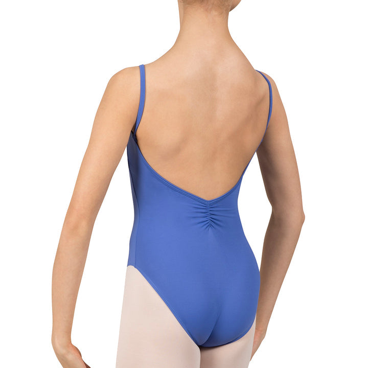 Cherie Princess Cami Gathered Front &amp; Back  Leotard - The Stage Shop