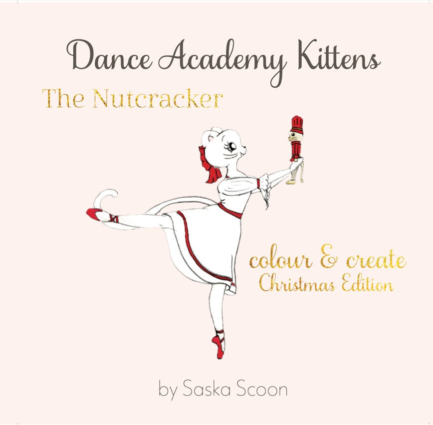Dance Academy Kittens: Colour & Create By Saska Scoon - The Stage Shop