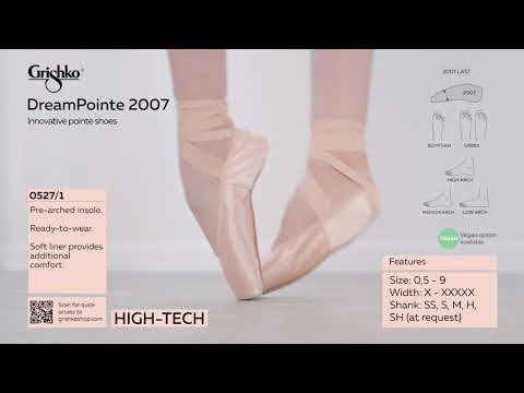 DreamPointe 2007 Pre-Arched Pointe Shoe