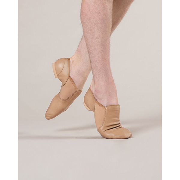 Neoprene Jazz Boot - Adult - Black and Tan Options - The Stage Shop